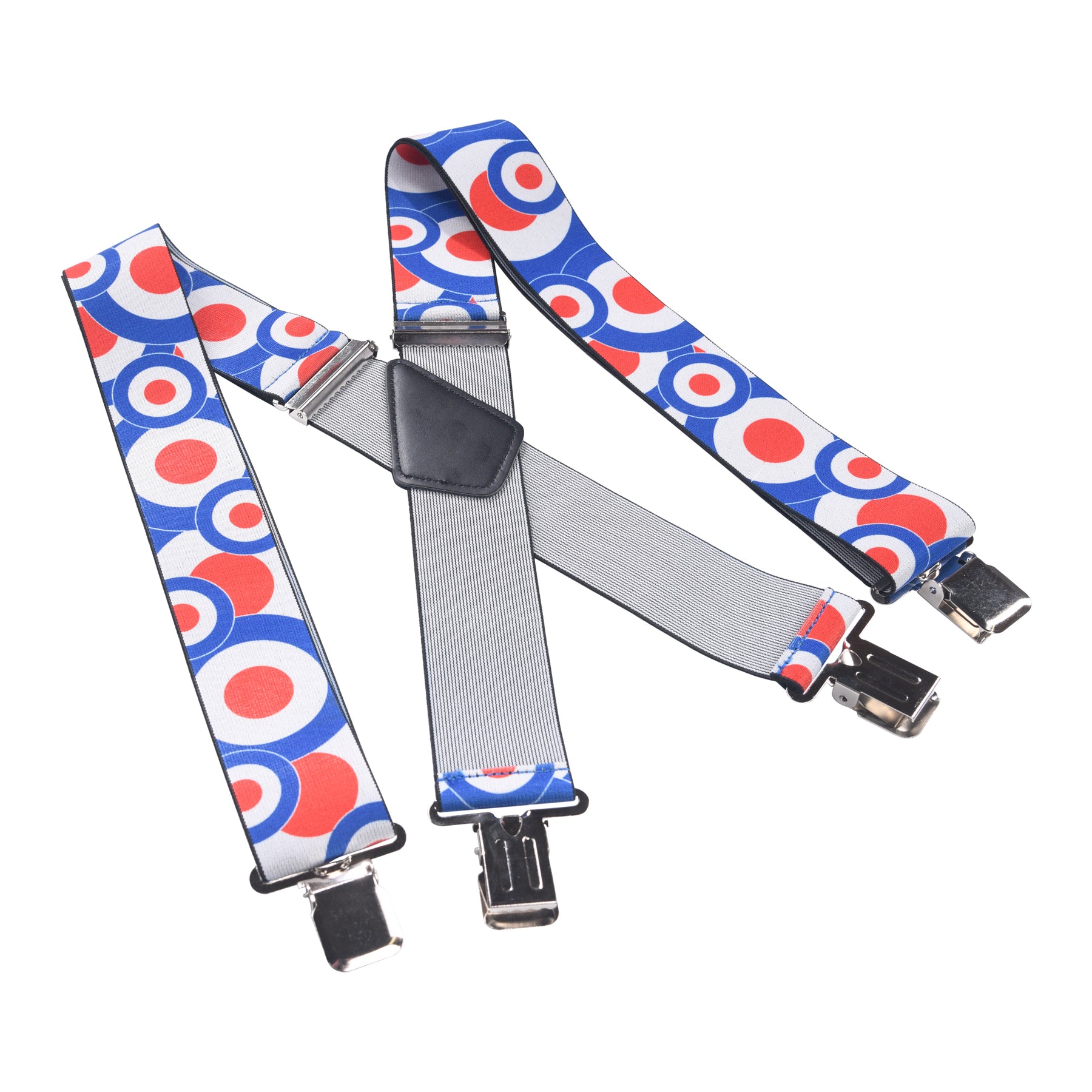 Bike It Motorcycle Rider Braces MOD RAF Roundel Design