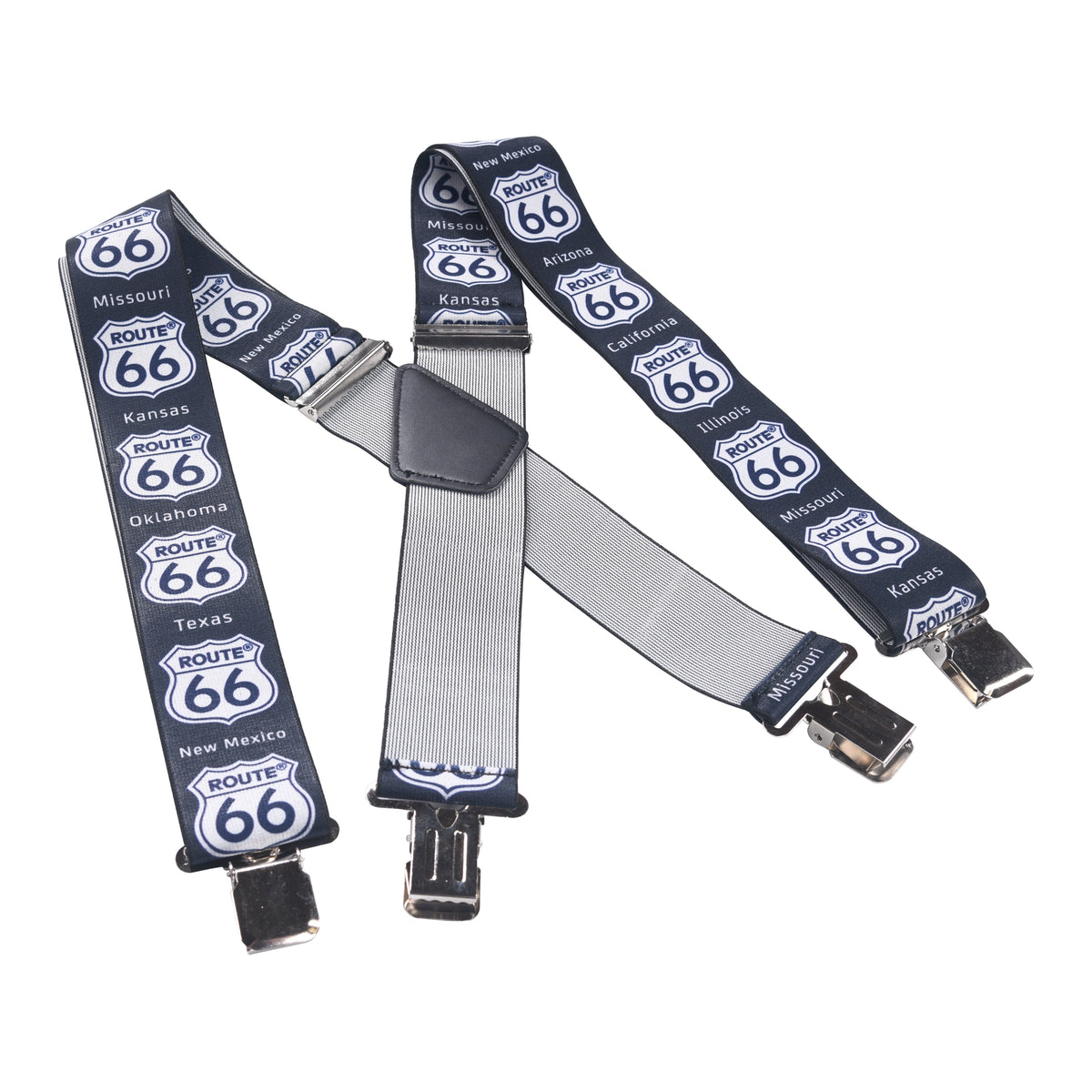 Bike It Motorcycle Rider Braces Route 66 Design - Beedspeed