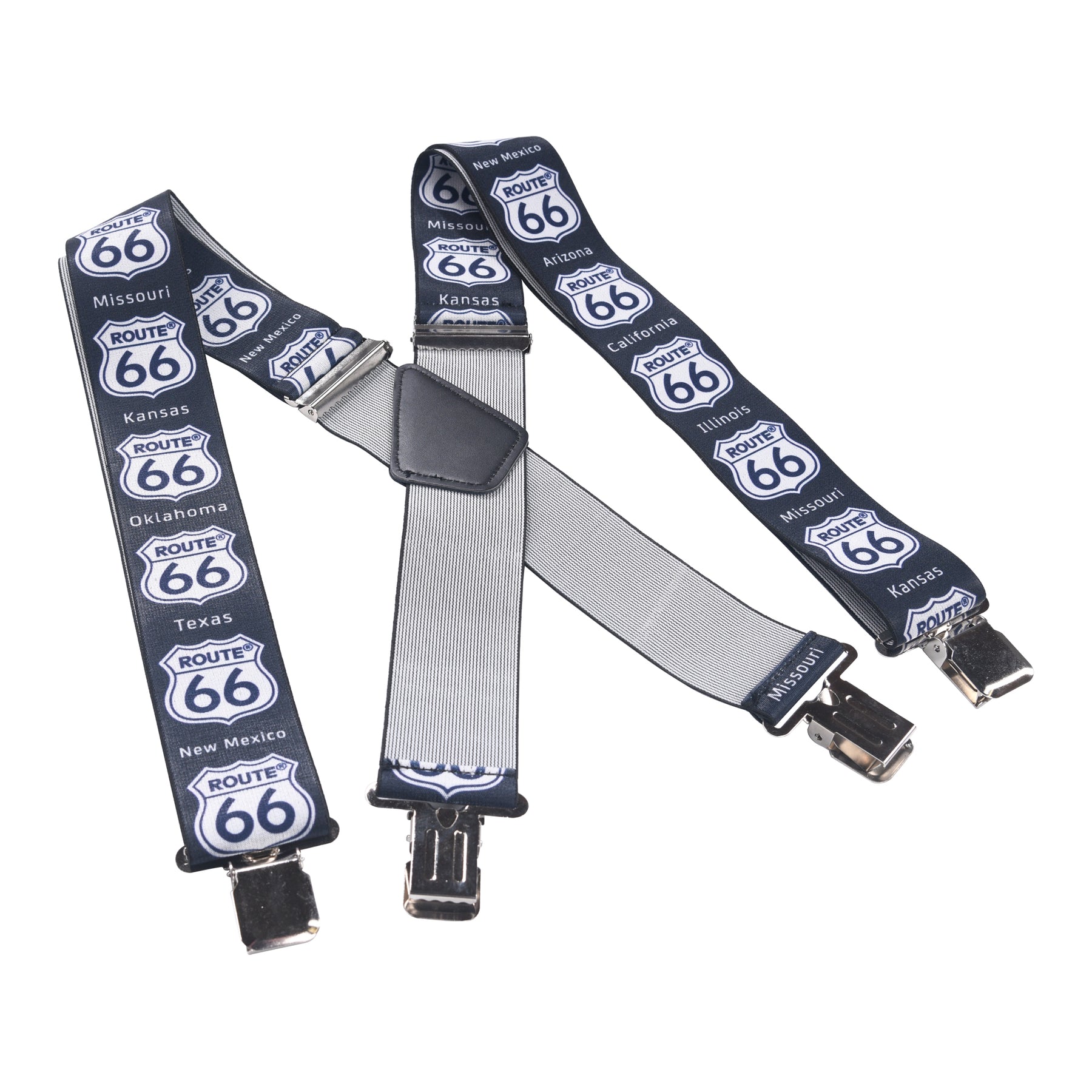 Bike It Motorcycle Rider Braces Route 66 Design - Beedspeed