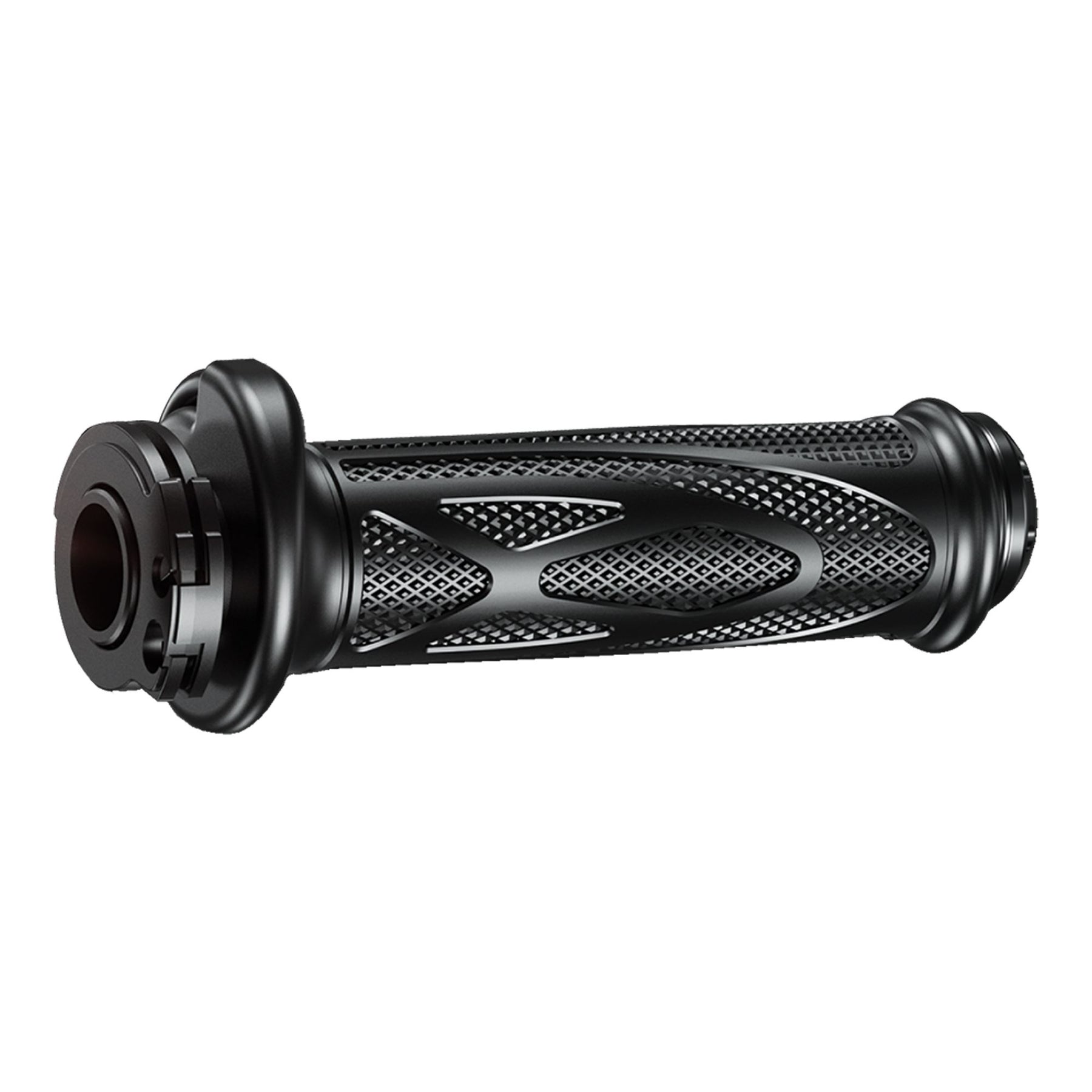 Bike It Commander Heated Grips With Integral Throttle Sleeve 22.2mm