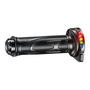 Bike It Commander Heated Grips With Integral Throttle Sleeve 22.2mm