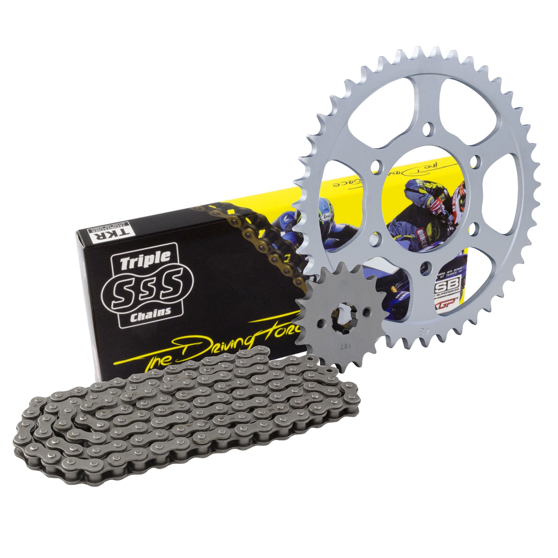 Yamaha XT250 2008–2012 Triple-S Chain and Sprocket Kit