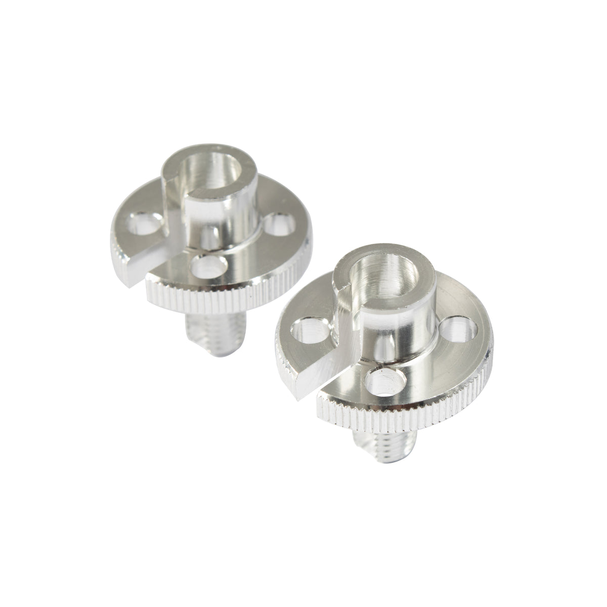 Bike It GSXR Style Motorcycle Cable Adjusters Chrome 10mm Thread Pair