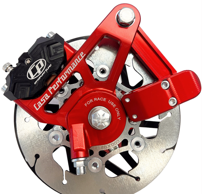 Lambretta S1-3 Li GP DL SX TV CASA PERFORMANCE CASADISC Front Hydraulic Disc Brake - Red