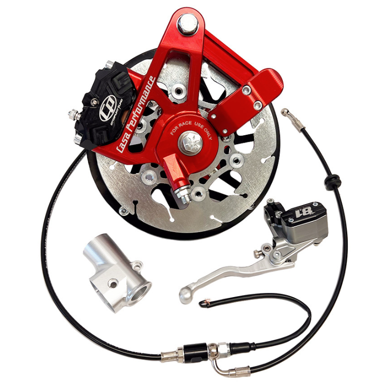 Lambretta S1-3 Li GP DL SX TV CASA PERFORMANCE CASADISC Front Hydraulic Disc Brake - Red