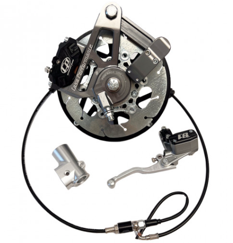 Lambretta S1-3 Li GP DL SX TV CASA PERFORMANCE CASADISC Front Hydraulic Disc Brake -  Titanium