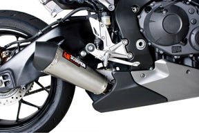 Honda CBR 1000 RR (2012–2013) Scorpion Exhaust Serket Taper Slip-on - Brushed Stainless