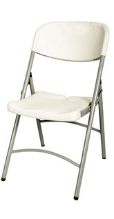 Bike It White Folding Motorcycle Event Chair Trackday Paddock Camping Seat