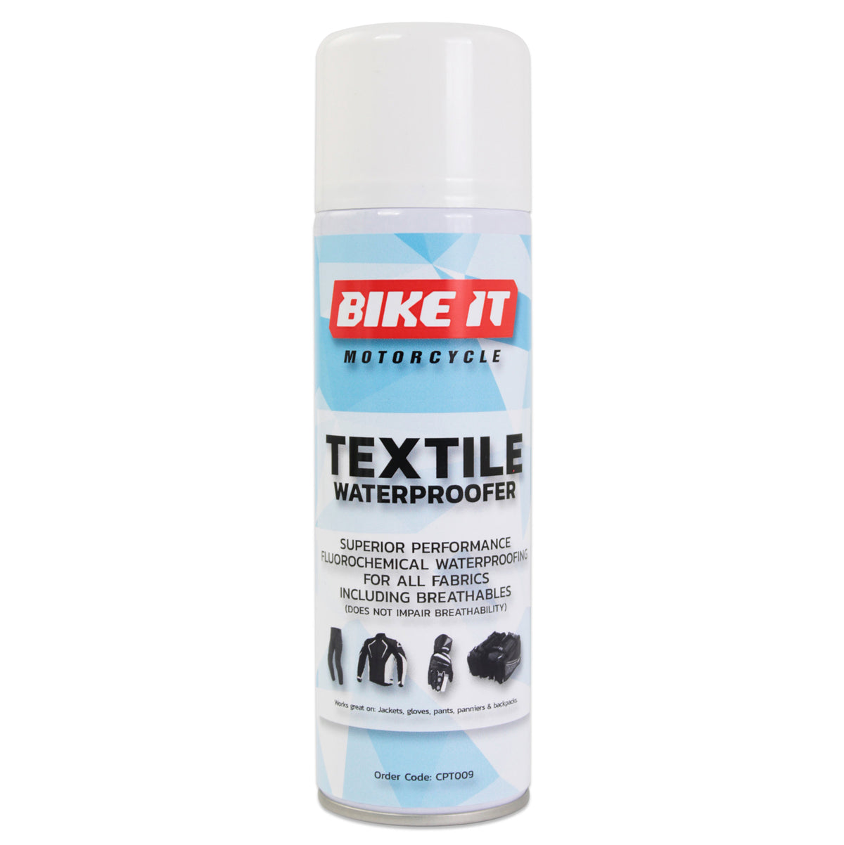 Bike It Motorcycle Textile Waterproofing Spray Protector 300ml