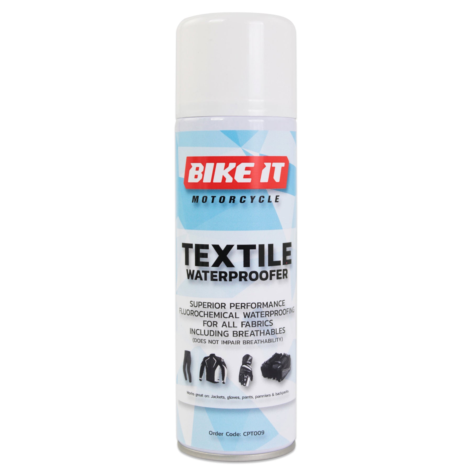 Bike It Motorcycle Textile Waterproofing Spray Protector 300ml