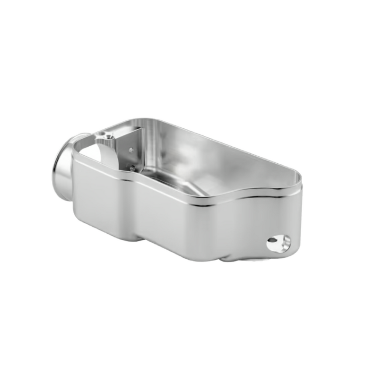 Vespa PX 125-200 T5 LML Super Sprint Rally SI 24/26 Carburettor Casing CNC Silver - SIP Performance