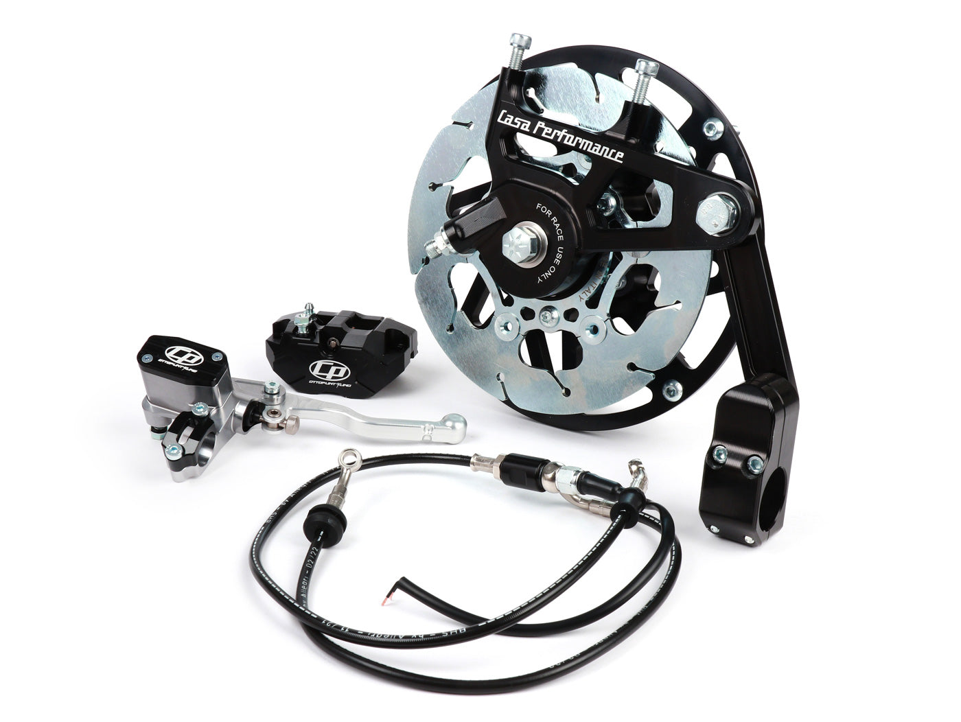 Lambretta S1-3 Li GP DL SX TV CASA PERFORMANCE CASADISC Front Hydraulic Disc Brake - Black