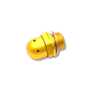 Lambretta S1-3 Li GP SX TV J Lui CNC Oil Drain & Oil Breather Plug Bundle - Gold - Casa Performance