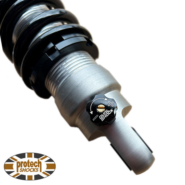 Dual Shock Triumph 1700 Thunderbird 11-16 Black Anodising - Beedspeed