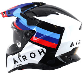 Airoh Commander 2 Adventure Motorcycle Helmet Doom Black Gloss ECE 2206