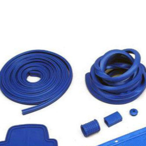 Vespa VLB Super Sprint Rally Rubber Set Kit Pack - Blue