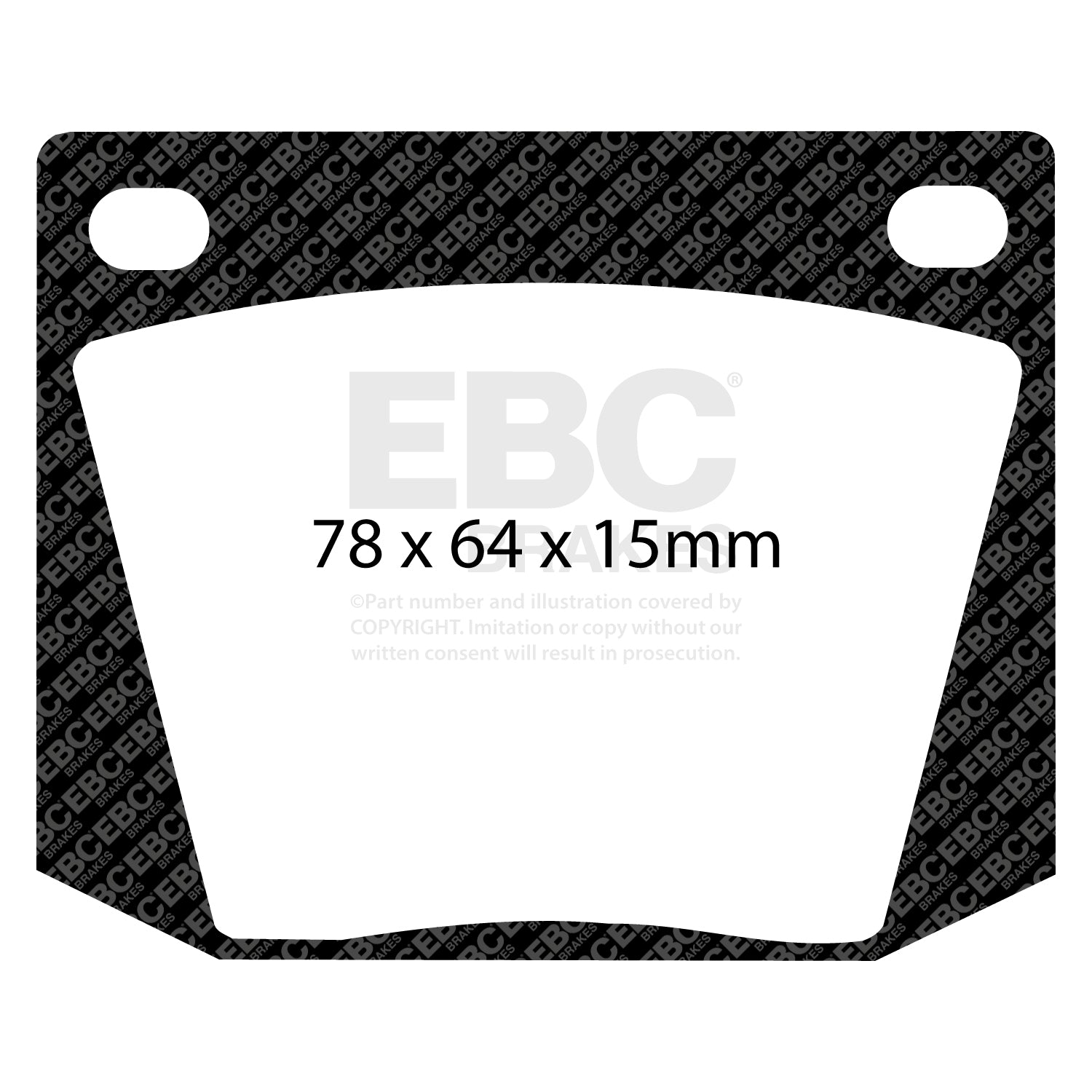 EBC Brakes Greenstuff Brake Pad 2000 Series Sport Set - DP2169