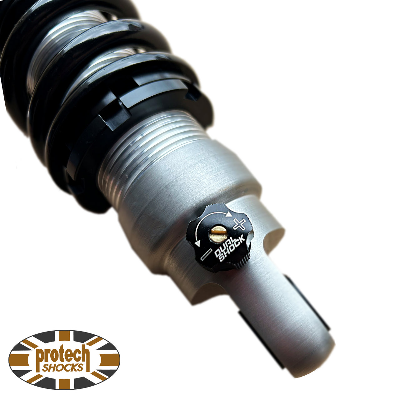Dual Shock Royal Enfield 350 Meteor and Classic 21-22 Clear Anodising