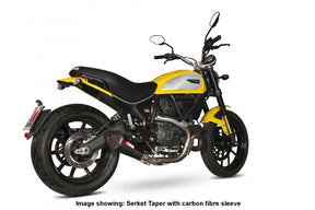 Ducati Scrambler (2015–2022) Scorpion Exhaust Serket Slip-On – Titanium