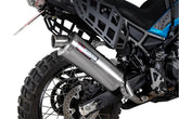 CFMOTO 450 MT (2024-2026) SCORPION Exhaust Factory Oval Slip-on – Brushed Stainless Steel