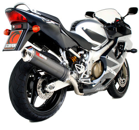 Honda CBR 600 F/F4i (2001–2008) Scorpion Exhaust Factory Oval Slip-on - Carbon Fibre
