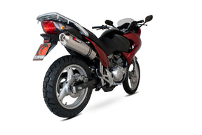 Honda Varadero XL 125 (2007–2017) Scorpion Exhaust Factory Oval Slip-on - Polished Stainless