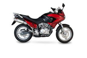 Honda Varadero XL 125 (2007–2017) Scorpion Exhaust Factory Oval Slip-on - Polished Stainless