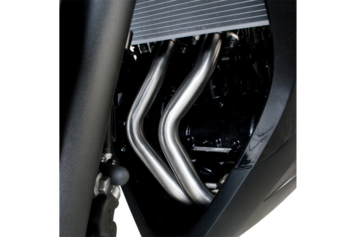 Kawasaki ER6 F/N (2012–2016) Scorpion Exhaust Serket Taper Full System - Brushed Stainless