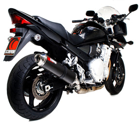 Suzuki GSF 1250 Bandit (2007–2015) Scorpion Exhaust Factory Oval Slip-on - Carbon Fibre