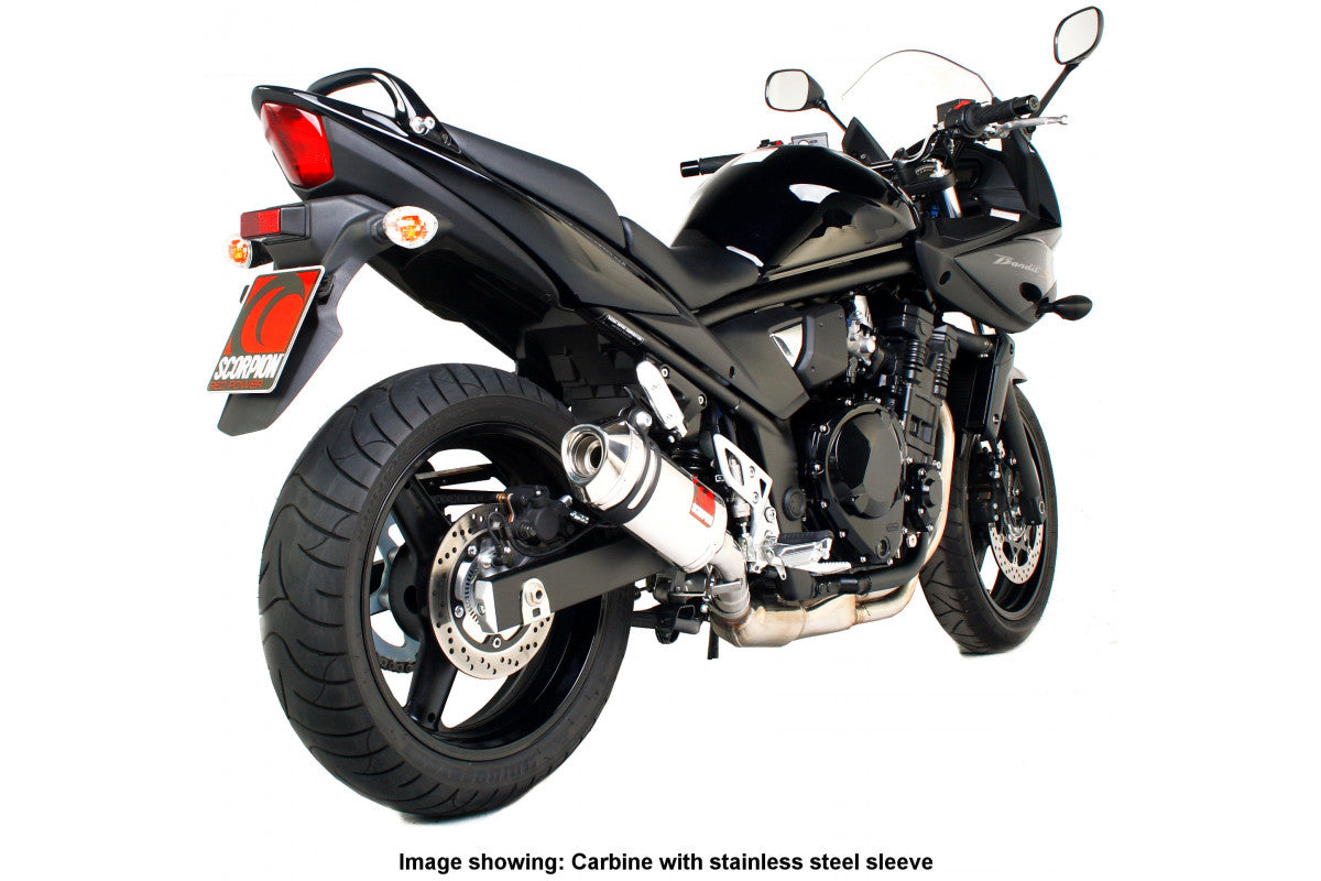 Suzuki GSF 1250 Bandit (2007–2015) Scorpion Exhaust Carbine Slip-on - Carbon Fibre