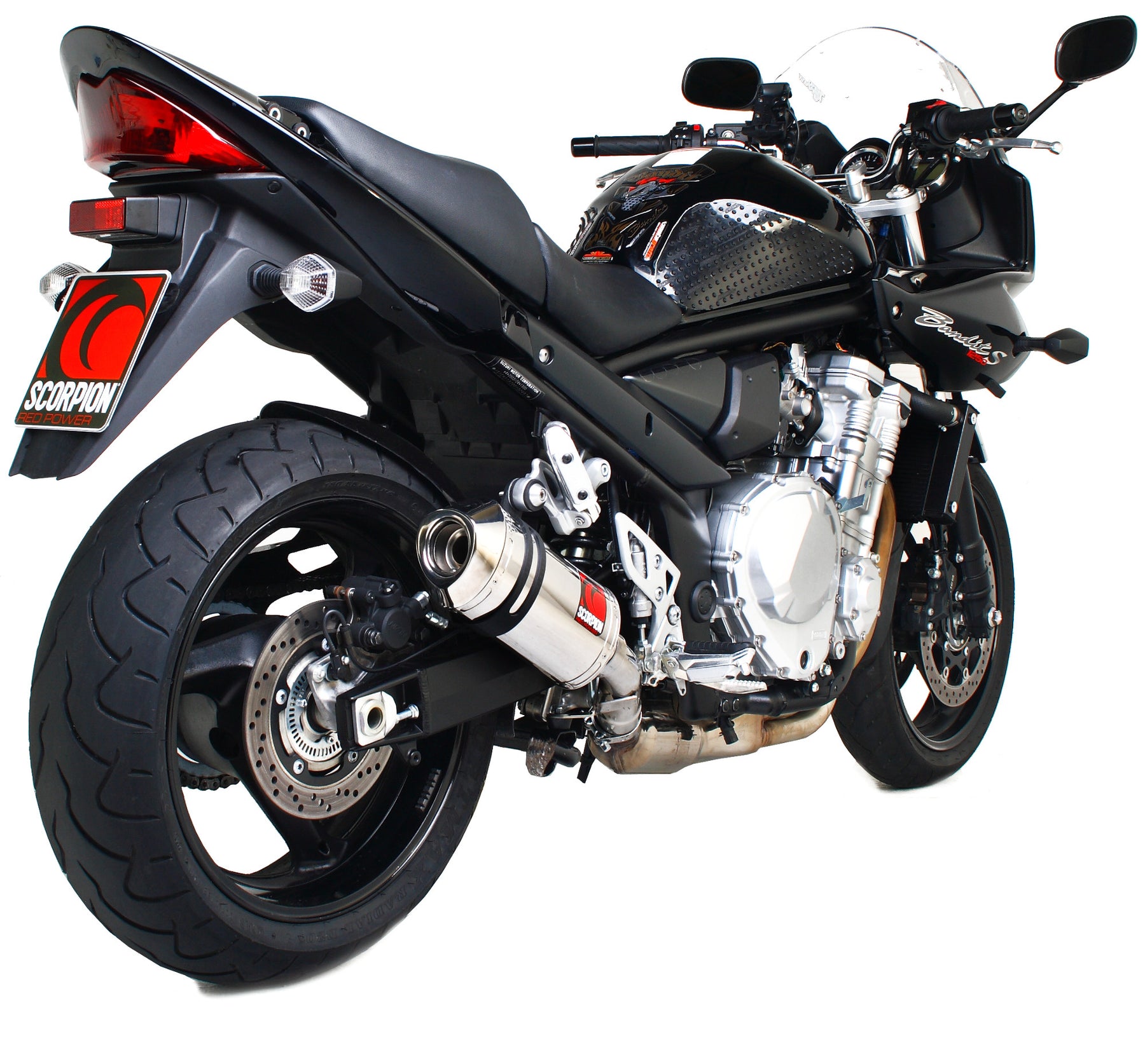 Suzuki GSF 1250 Bandit (2007–2015) Scorpion Exhaust Carbine Slip-on - Polished Stainless