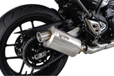 Triumph Speed 400 (2024-2026) SCORPION Exhaust Factory Oval Slip-on – Brushed Stainless Steel