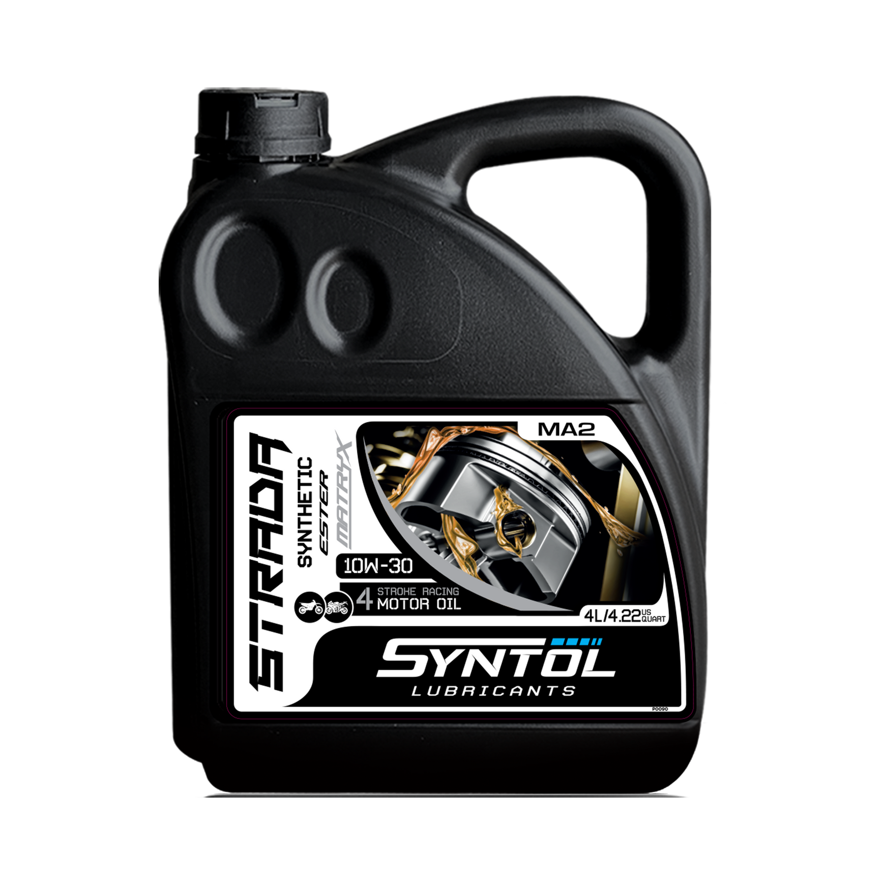 Syntol Strada 4T 10W-30 Semi Synthetic Oil 4 Litre