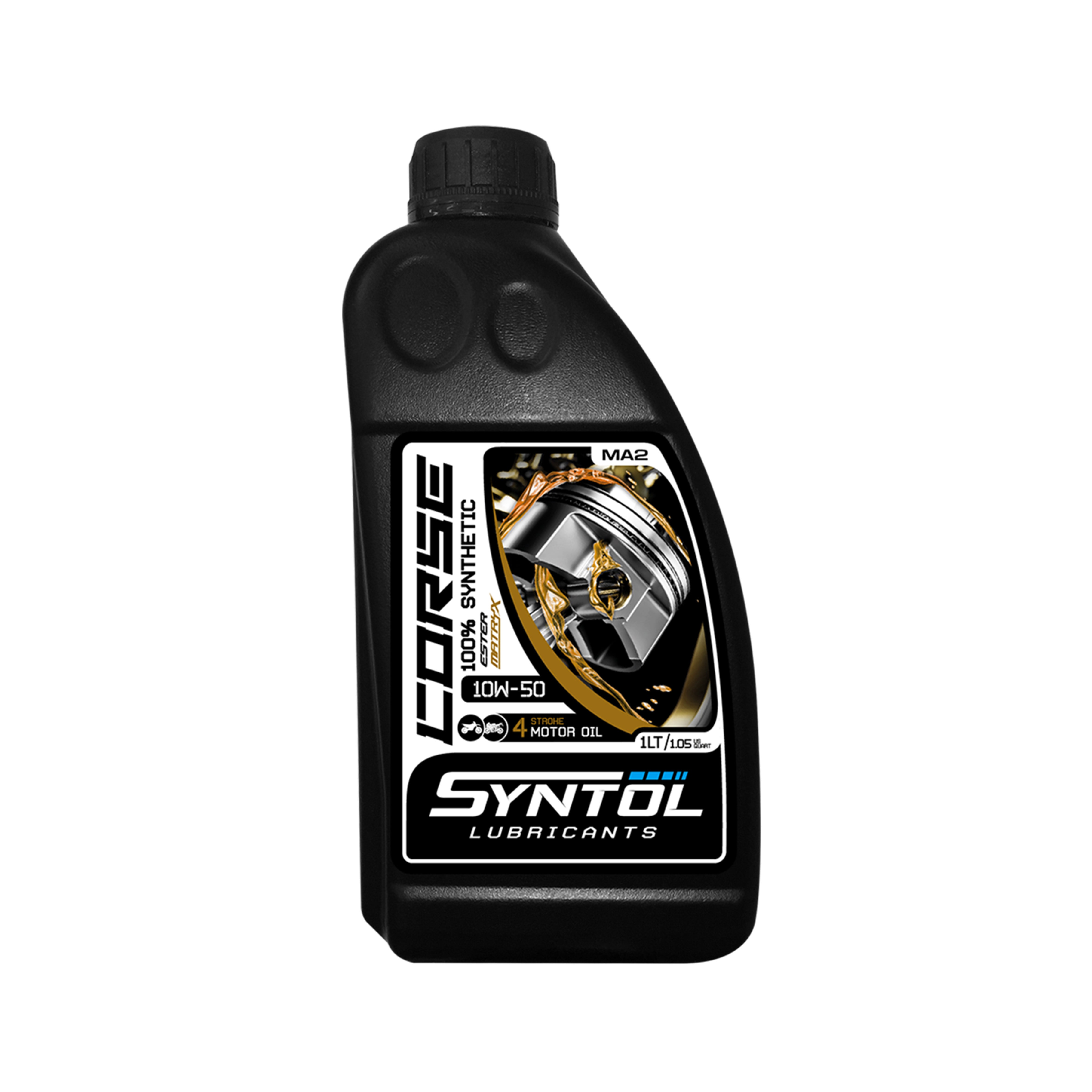 Syntol Corse 4T 10W-50 Fully Synthetic Oil 1 Litre
