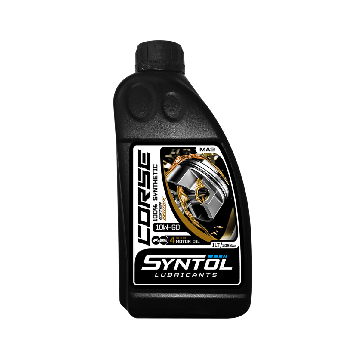 Syntol Corse 4T 10W-60 Fully Synthetic Oil 1 Litre