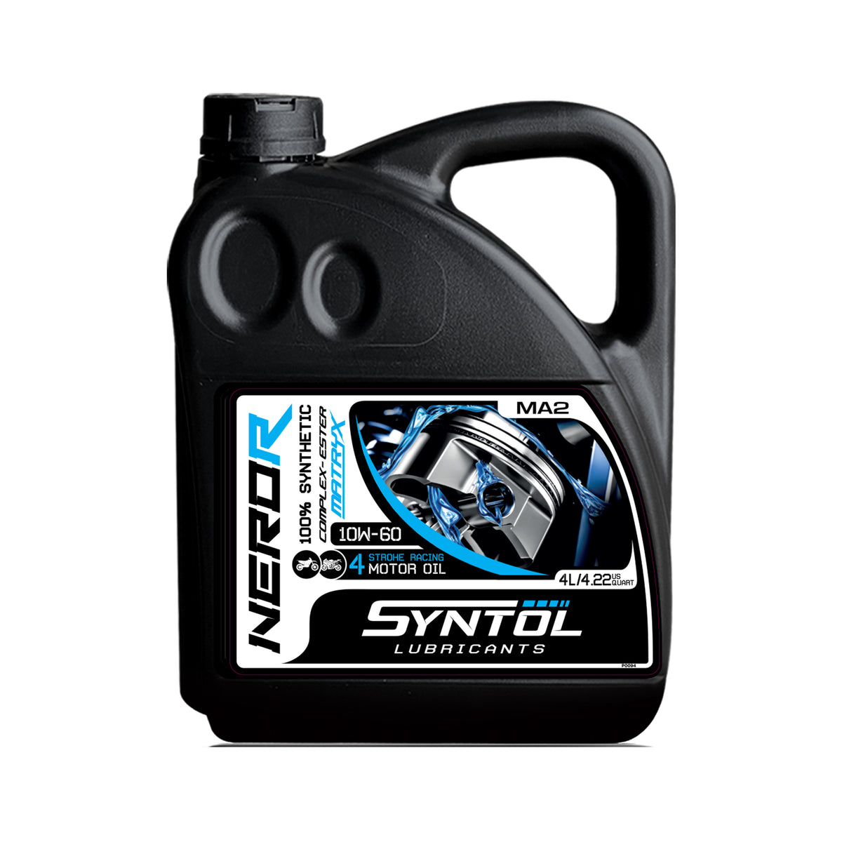Syntol Nero-R 4T 10W-60 Racing Oil 4 Litre