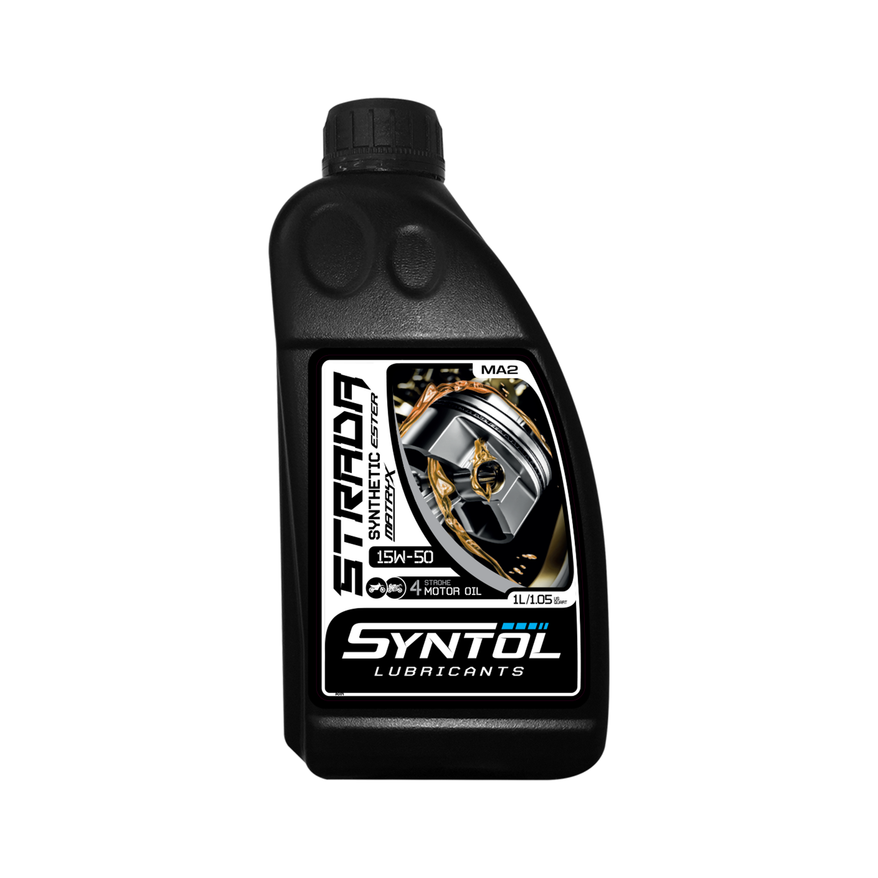 Syntol Strada 4T 15W-50 Semi Synthetic Oil 1 Litre