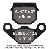 EBC Brakes R Series Heavy Duty Sintered Pads - FA083R
