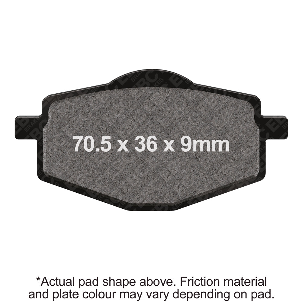 EBC Brakes R Series Heavy Duty Sintered Pads - FA101R