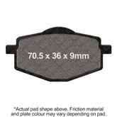 EBC Brakes R Series Heavy Duty Sintered Pads - FA101R