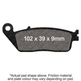 EBC Brakes Double-H Sintered Pads - FA142HH