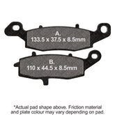 EBC Brakes Extreme Pro Sintered Pads - EPFA231HH