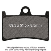 EBC Brakes Extreme Pro Sintered Pads - EPFA252HH