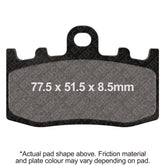 EBC Brakes Extreme Pro Sintered Pads - EPFA335HH