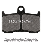 EBC Brakes Sintered Race Brake Pads - GPFAX347HH