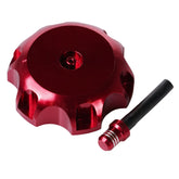 Bike It CR KX RM MX Fuel Cap with Vent Valve Red 50mm Thread