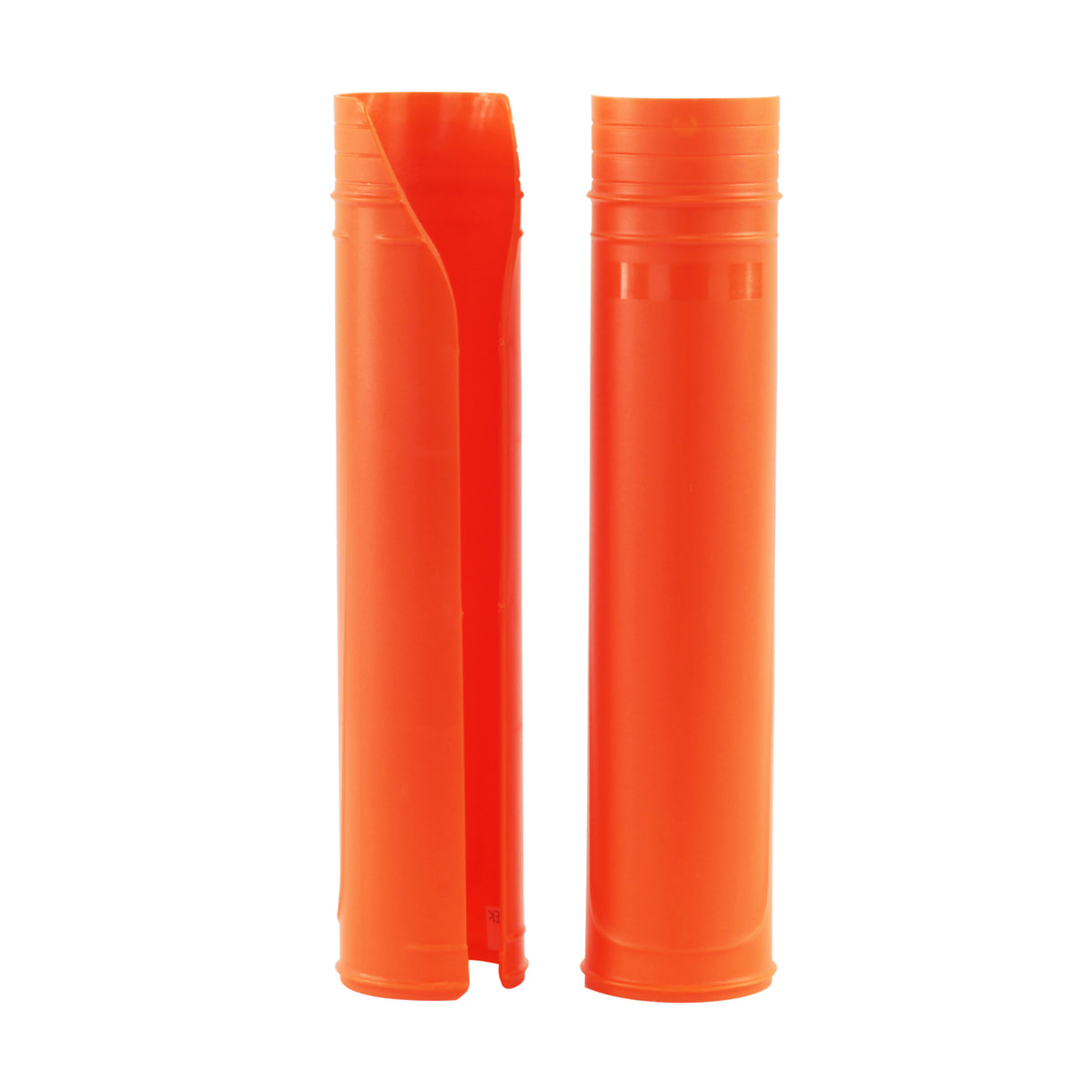 Bike It MX Upper Motorcycle Fork Protector Guards Orange