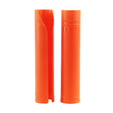 Bike It MX Upper Motorcycle Fork Protector Guards Orange