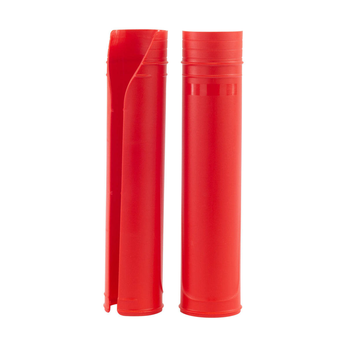 Bike It MX Upper Motorcycle Fork Protector Guards Red