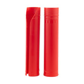 Bike It MX Upper Motorcycle Fork Protector Guards Red